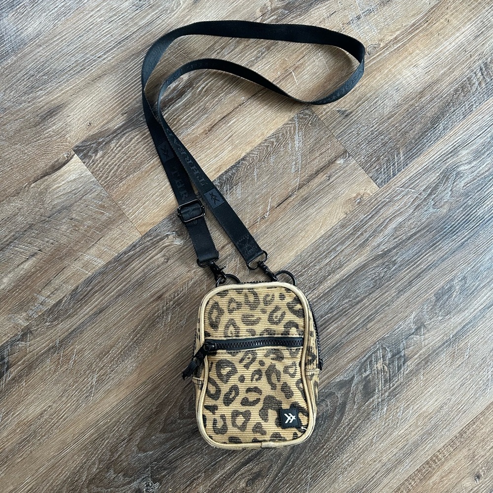 Leopard Print Crossbody Bag